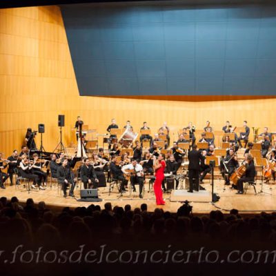 Carlos Piñana & Sara Zamora y la Orquesta Sinfonica de la Region de Murcia Auditorio Victor Villegas Murcia España 2017
