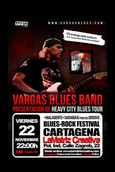 BLUES-ROCK FESTIVAL-CARTAGENA 2013 fdc