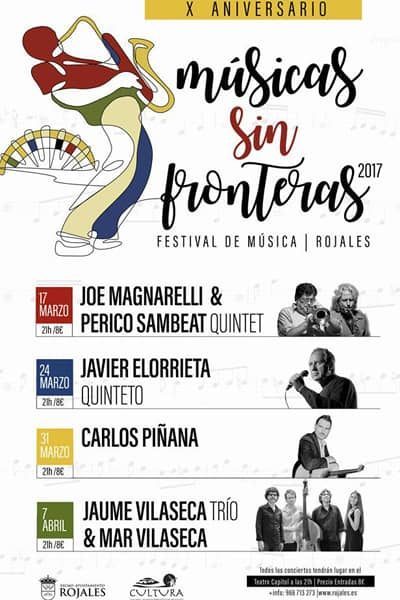 Cartel Musicas sin fronteras-Rojales 2017 - Jazz fotos del concierto